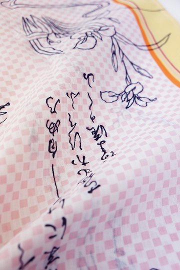 帯が選べる! (衿あり) 浴衣〈あやめ/薄ピンク〉　※浴衣単品 ¥13,200画像