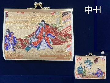 【日本製】 がま口（中）平安絵巻の画像