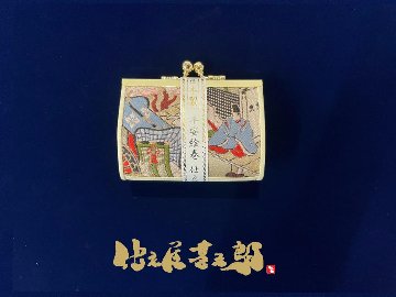 【日本製】 がま口財布（小）平安絵巻画像