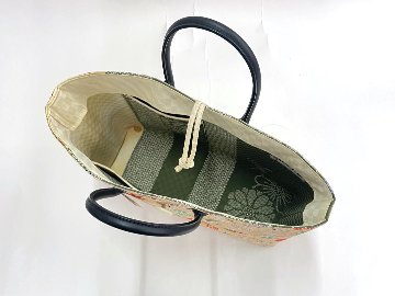 【日本製】最高級 JINバッグ　“正絹帯地” （大）［10］画像