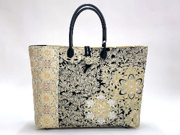 【日本製】最高級 JINバッグ　“正絹帯地(優美)” （大）［11］画像