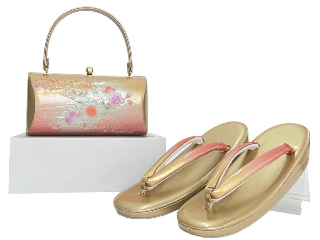 草履バッグセット 振袖用 (LLサイズ）【20】の画像