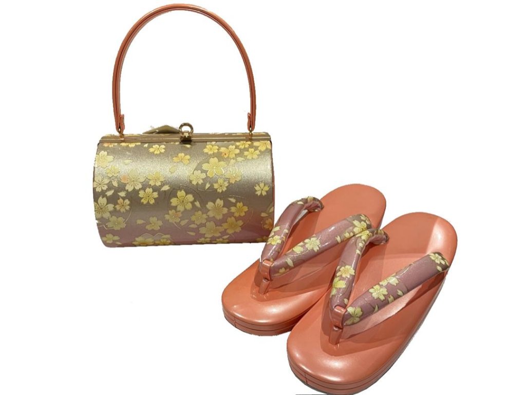 和装用バッグ草履セット Lサイズ　沙織 NISHIORI 成人式 草履バッグセット 振袖 草履 バッグ 草履 セット 紗織