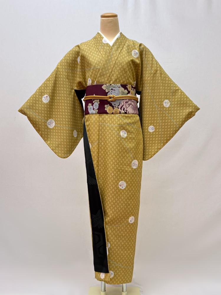 上質着物4点ｾｯﾄ (衿付) Sサイズ ※単品購入可 [92]の画像