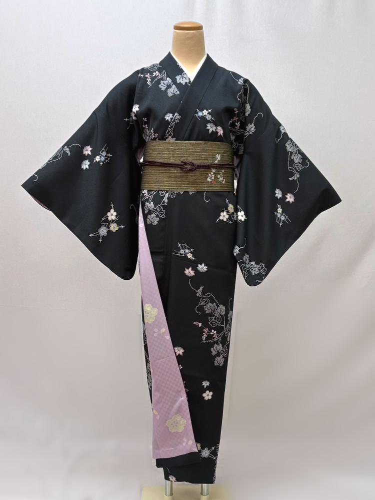 上質着物4点ｾｯﾄ (衿付) Mサイズ ※単品購入可 [95]の画像