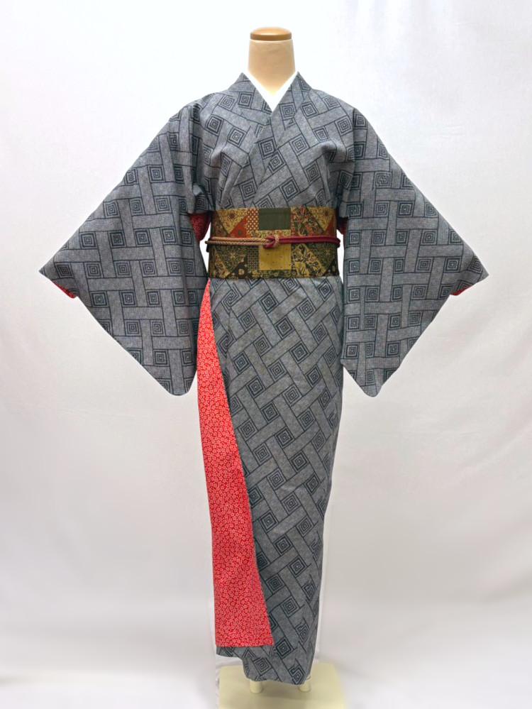上質着物4点ｾｯﾄ (衿付) Mサイズ ※単品購入可 [99]の画像