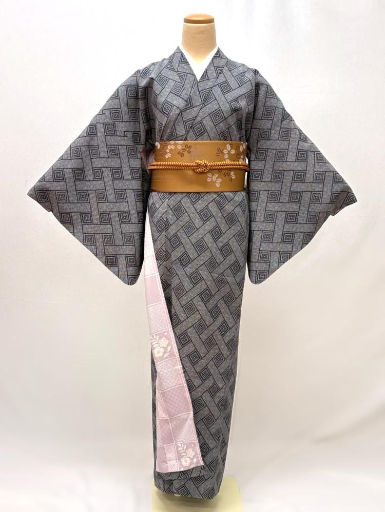 上質着物4点ｾｯﾄ (衿付) Lサイズ ※単品購入可 [103]の画像