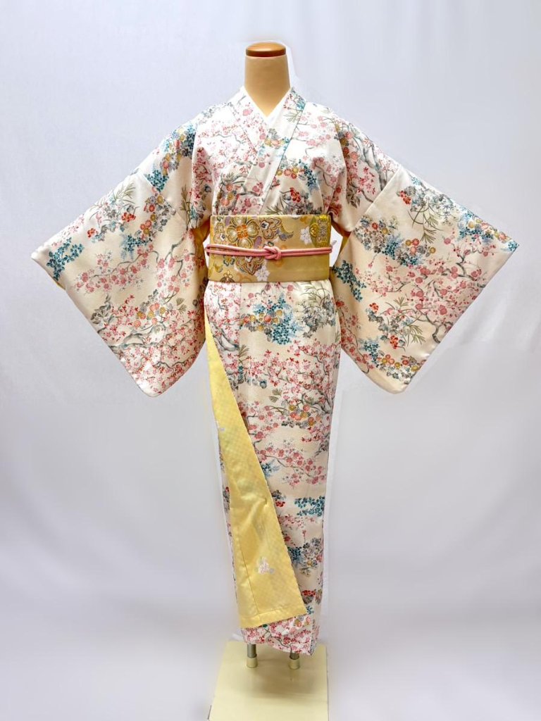 上質着物4点ｾｯﾄ (衿付) MTサイズ ※単品購入可 [104]の画像