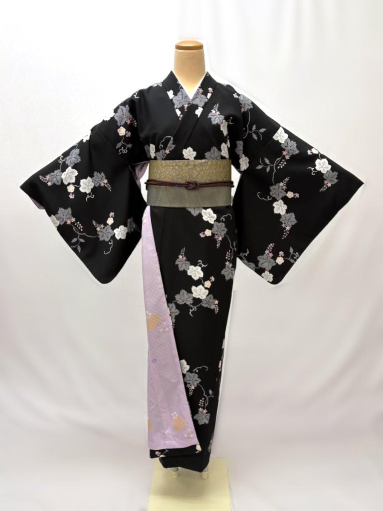 上質着物4点ｾｯﾄ (衿付) Lサイズ ※単品購入可 [107]の画像