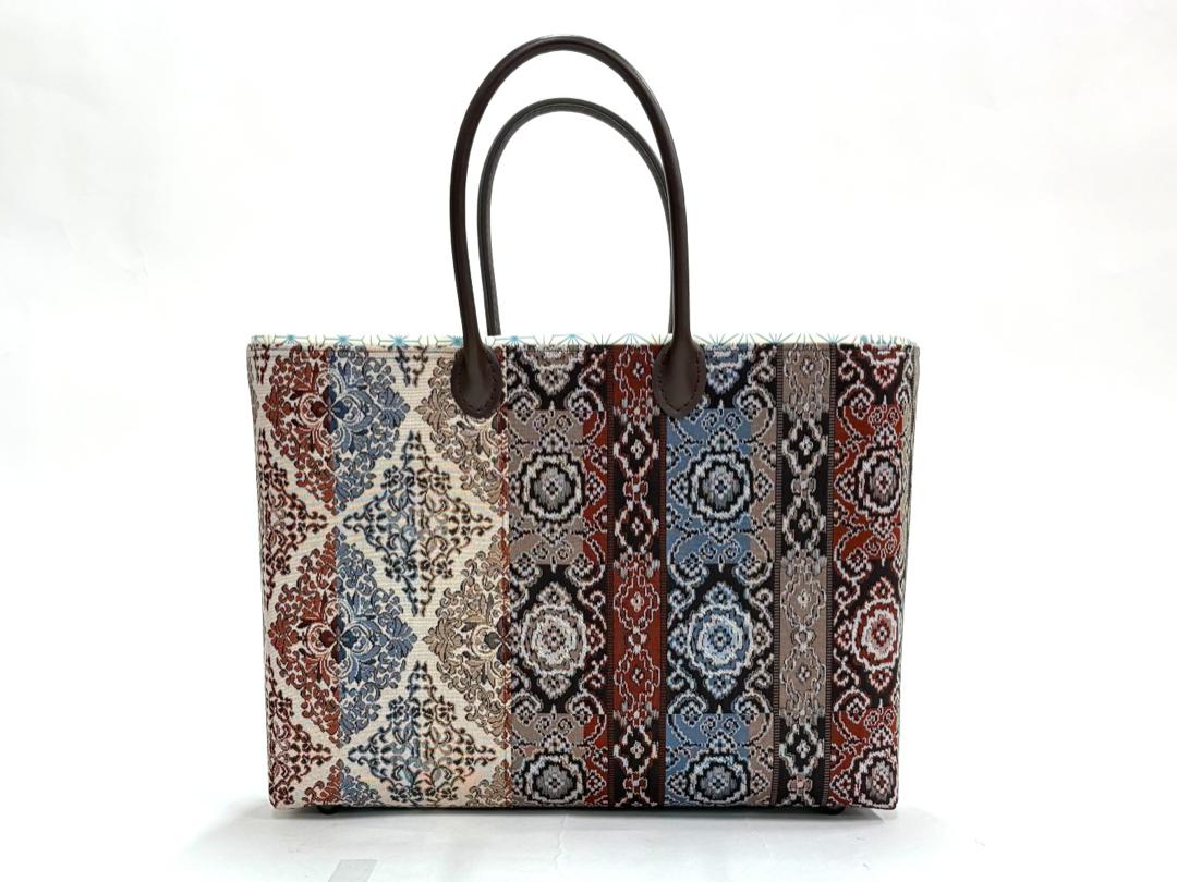 【日本製】最高級 JINバッグ “西陣帯地”(中)［02］の画像