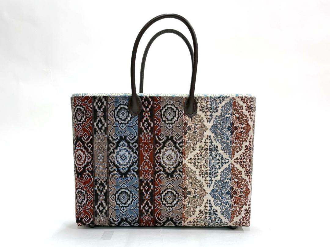 【日本製】最高級 JINバッグ “西陣帯地”(中)［02］の画像