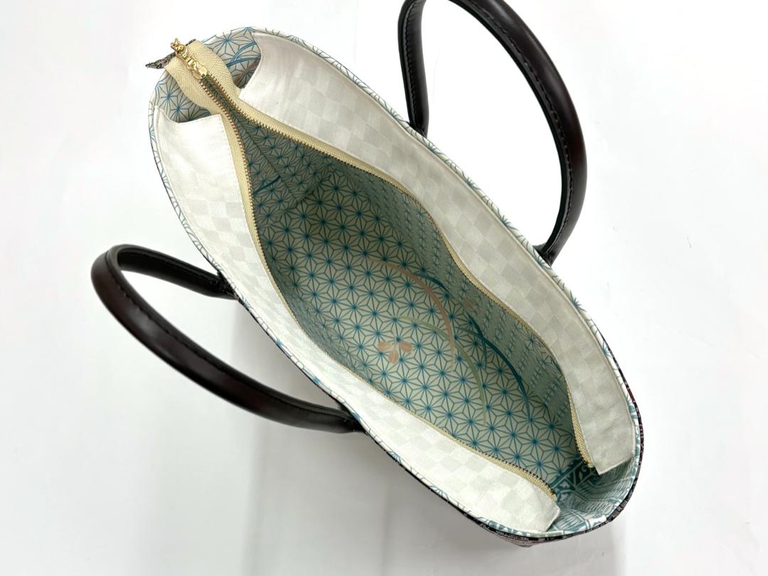 【日本製】最高級 JINバッグ “西陣帯地”(中)［02］の画像