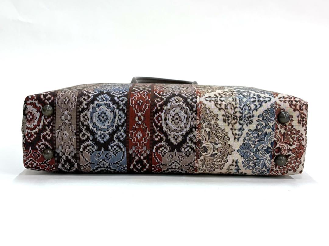 【日本製】最高級 JINバッグ “西陣帯地”(中)［02］の画像