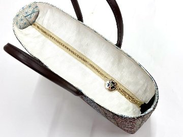 【日本製】最高級 JINバッグ “西陣帯地”(中)［02］の画像