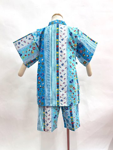 子ども甚平《130サイズ》男の子 [3]の画像