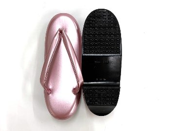 ウレタン草履 ピンク  (F) 23.0~23.5cm ④の画像