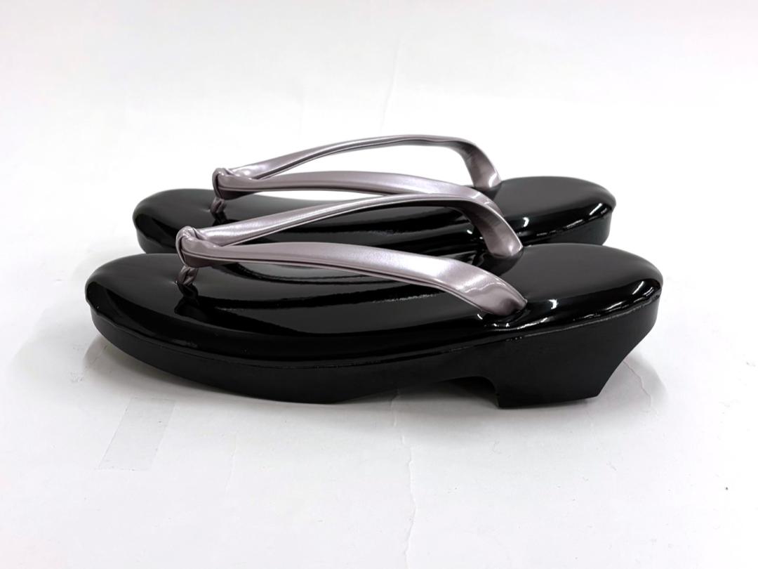 ウレタン草履 黒ソール (薄紫)  (F) 23.0~23.5cm ③の画像