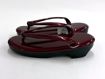 ウレタン草履 赤  (F) 23.0~23.5cm ②の画像