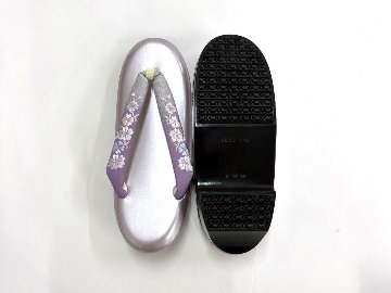 ウレタン草履（刺繍）[21]  Fサイズ 23.0~23.5cm の画像