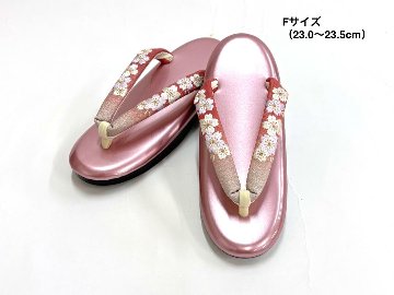 ウレタン草履（刺繍）[22]  Fサイズ 23.0~23.5cm の画像