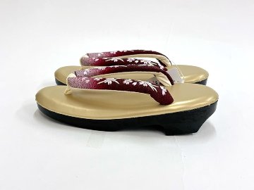 ウレタン草履（刺繍）[23]  Fサイズ 23.0~23.5cm の画像