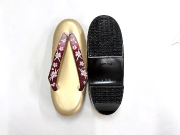 ウレタン草履（刺繍）[23]  Fサイズ 23.0~23.5cm の画像