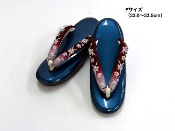 ウレタン草履（刺繍）[24]  Fサイズ 23.0~23.5cm の画像