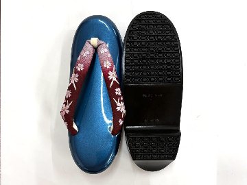 ウレタン草履（刺繍）[24]  Fサイズ 23.0~23.5cm の画像