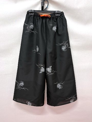 夏用（紗）和柄ワイドパンツ サイズM   [77]の画像