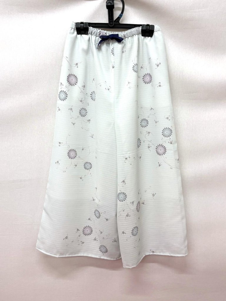 夏用（絽）和柄ワイドパンツ サイズM   [69]の画像