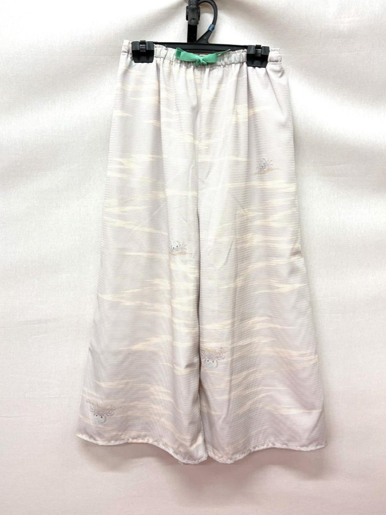 夏用（絽）和柄ワイドパンツ サイズM   [73]の画像