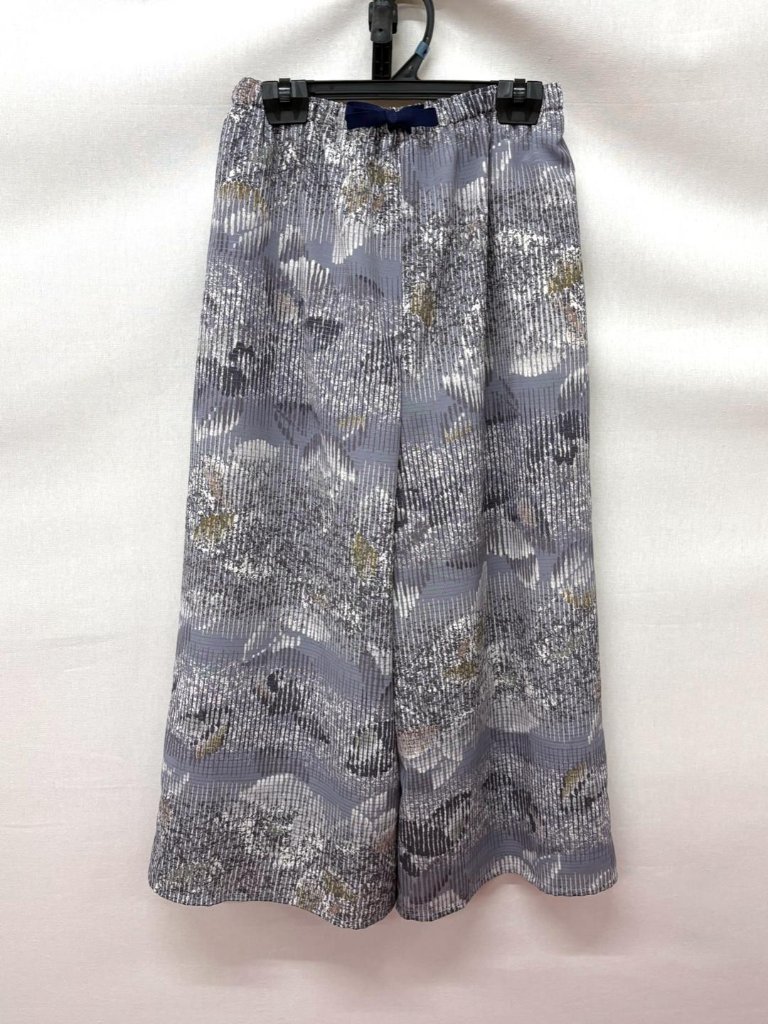 夏用（絽）和柄ワイドパンツ サイズM   [74]の画像