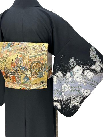 【日本製】付下げ (衿付) Mサイズ T-05の画像