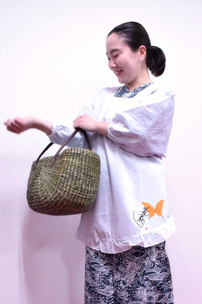 割烹着 ショートの画像