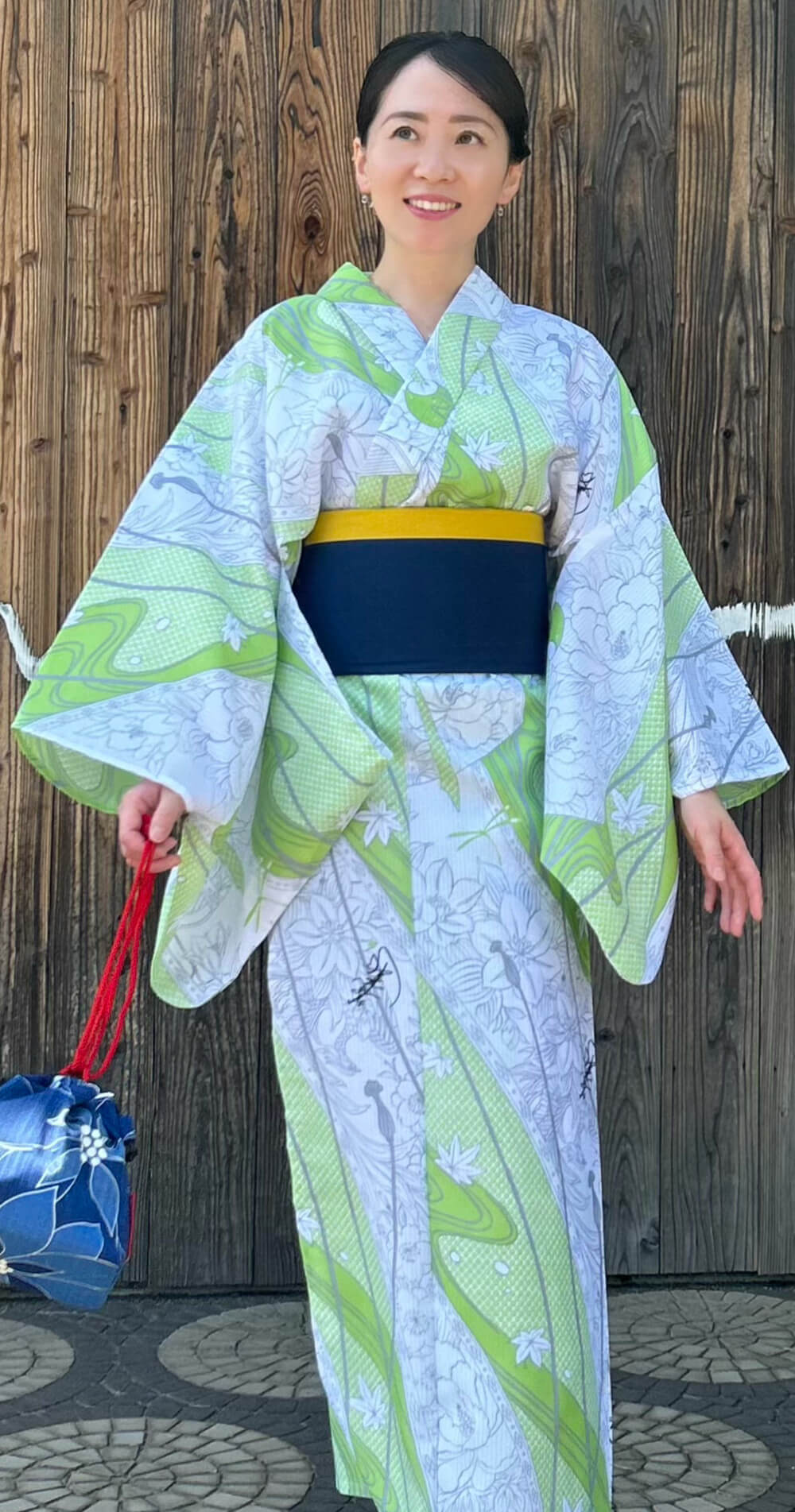 衿あり浴衣｜仕立屋甚五郎｜レディース