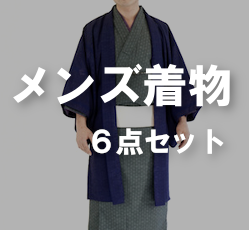 未使用しつけ付 一染 山羊文 着物 紳士 メンズ MJ158 大阪最安値 wsk