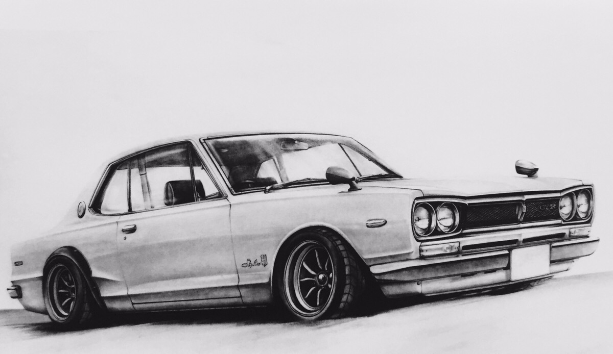 【新品限定品】◎『スカイラインGT-R』複製画★静物画 その他