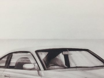 シルビア S15 【鉛筆画】イラスト A4サイズ 額入り画像