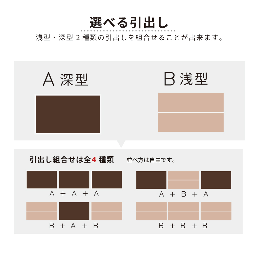 大型収納チェストベッド ダブル 　 桐 すのこ スライドレール 日本製 大型引出 大容量 本体フレームのみ ブラウン　OHS　フラット パネル　#22 2022年リニューアルの画像