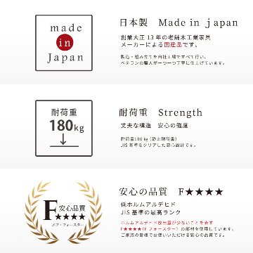 収納付き すのこベッド　チェストベッド 大型 国産ベッド 日本製 セミシングル／シングル／セミダブル 5杯　引出 ＢＯＸ型  すのこ 布団 　本体のみ　薄型カウンター 省スペース ゲイル　3020の画像