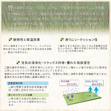 畳ボックス収納 ユニット畳 高床式 本体ブラウンユニット 本体ブラウン  日本製  組立式 フタ式収納 い草たたみ タタミ  120×120　高さ30cm 高さ40cm（1畳×2個）陽だまりの画像