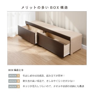 2杯引出 収納付きベッド 物干し  山折り すのこ  セミシングル／シングル／セミダブルベッド 日本製　ＢＯＸ型 すのこ   お布団 薄型カウンター 省スペース フレーム コンセント 　ブローデルの画像