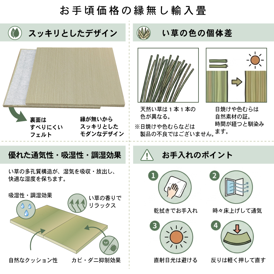 収納付きベッド シングル/セミダブル 畳ベッド 収納 引き出し  パネルタイプ 引出レール付き 日本製 国産フレーム 2杯引出し ヘリ無し輸入畳の画像