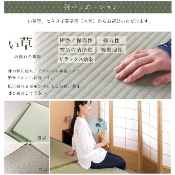 収納付き　ベッド  セミダブル 畳ベッド 国産畳 5杯　引き出し 収納付き パネルタイプ   たたみベッド タタミベッド スライドレール付きダークブラウン ひばりの画像