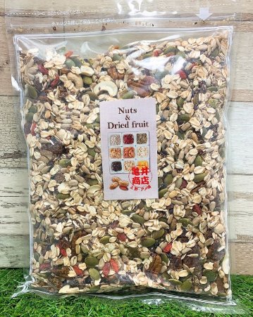 無添加　ナッツ＆ミューズリー　600ｇ【ジップパック入り】 の画像