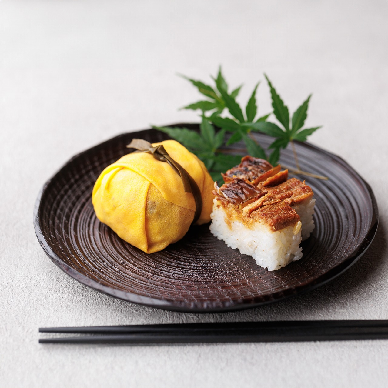 沢栗平山皿　7寸（21cm）の画像