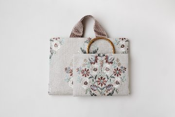 刺繍の茶礼袋　大　Bの画像