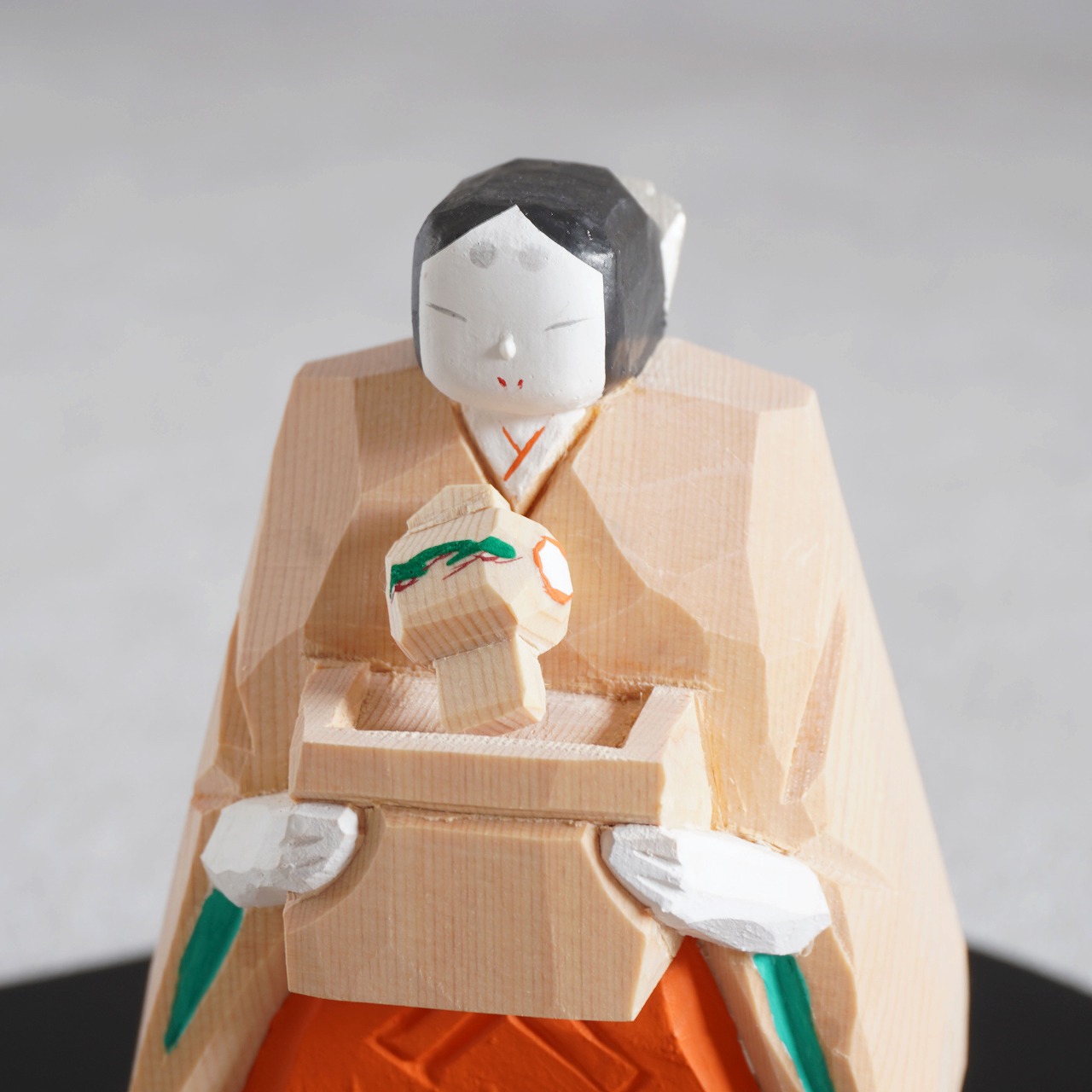 浦弘園作「月こよみ」奈良一刀彫+嘉門工藝 敷板の画像