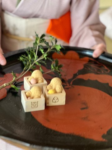 節分飾り×村瀬治兵衛 沢栗盆の画像