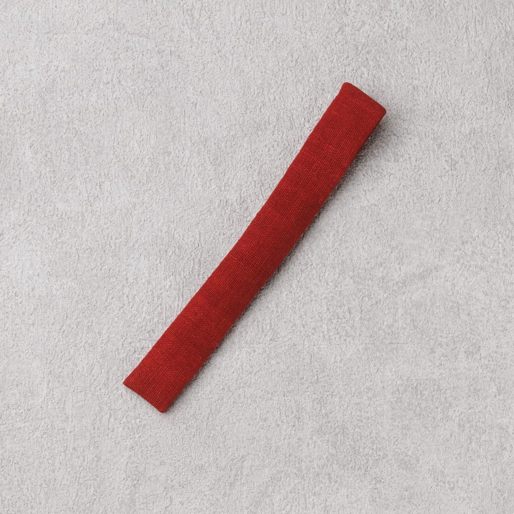 茶杓袋S・M(15cm用)  インド紅花_001の画像